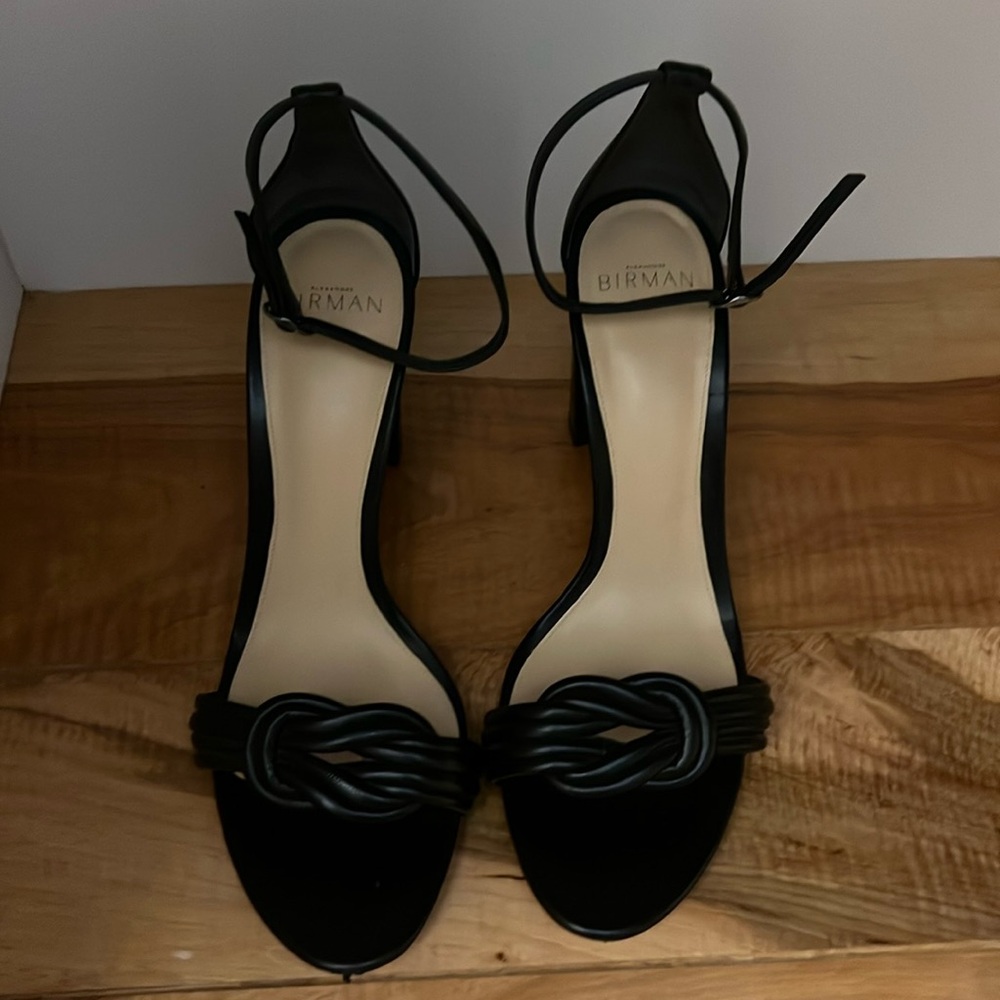 Alexander Birman Rope Toe Ankle Strap Heels Size 40